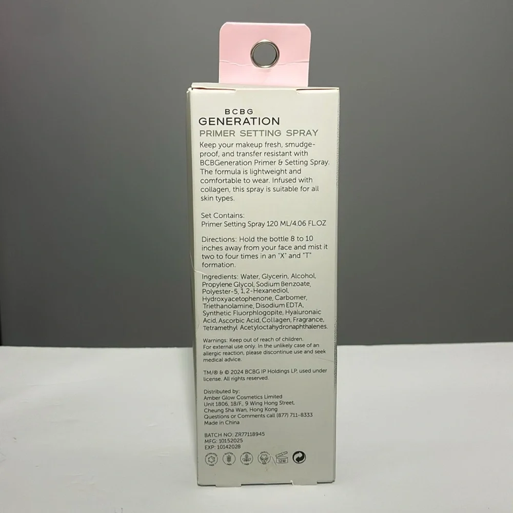 💕🌿BCBG Generation Collagen Primer & Setting Spray